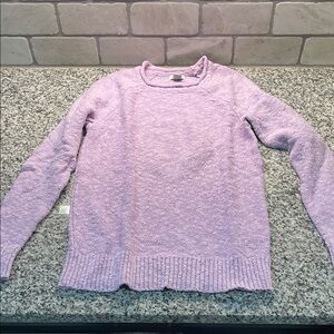 L.L. Bean Light Purple Women's Turtleneck Sweater